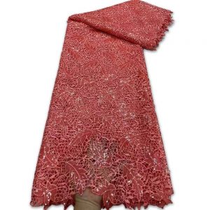 HFX African Guipure Lace Fabric 2022 High Quality Lace