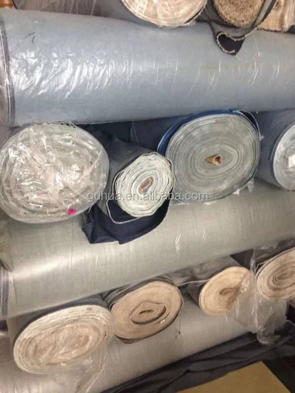 Denim fabric stock lot We specialize in woven fabric - Image 5